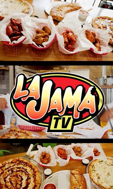 La Jama TV collaboration at Coley's Pizza